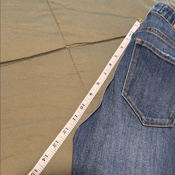 Abercrombie & Fitch Dark Blue Ankle Jeans - Picture 7 of 9